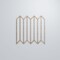 Ekena Millwork Large Conroe Decorative Fretwork Wood Wall Panels, Red Oak, 23 3/8"W x 23 3/8"H x 3/8"T WALW24X24X0375CRERO - alternate 2